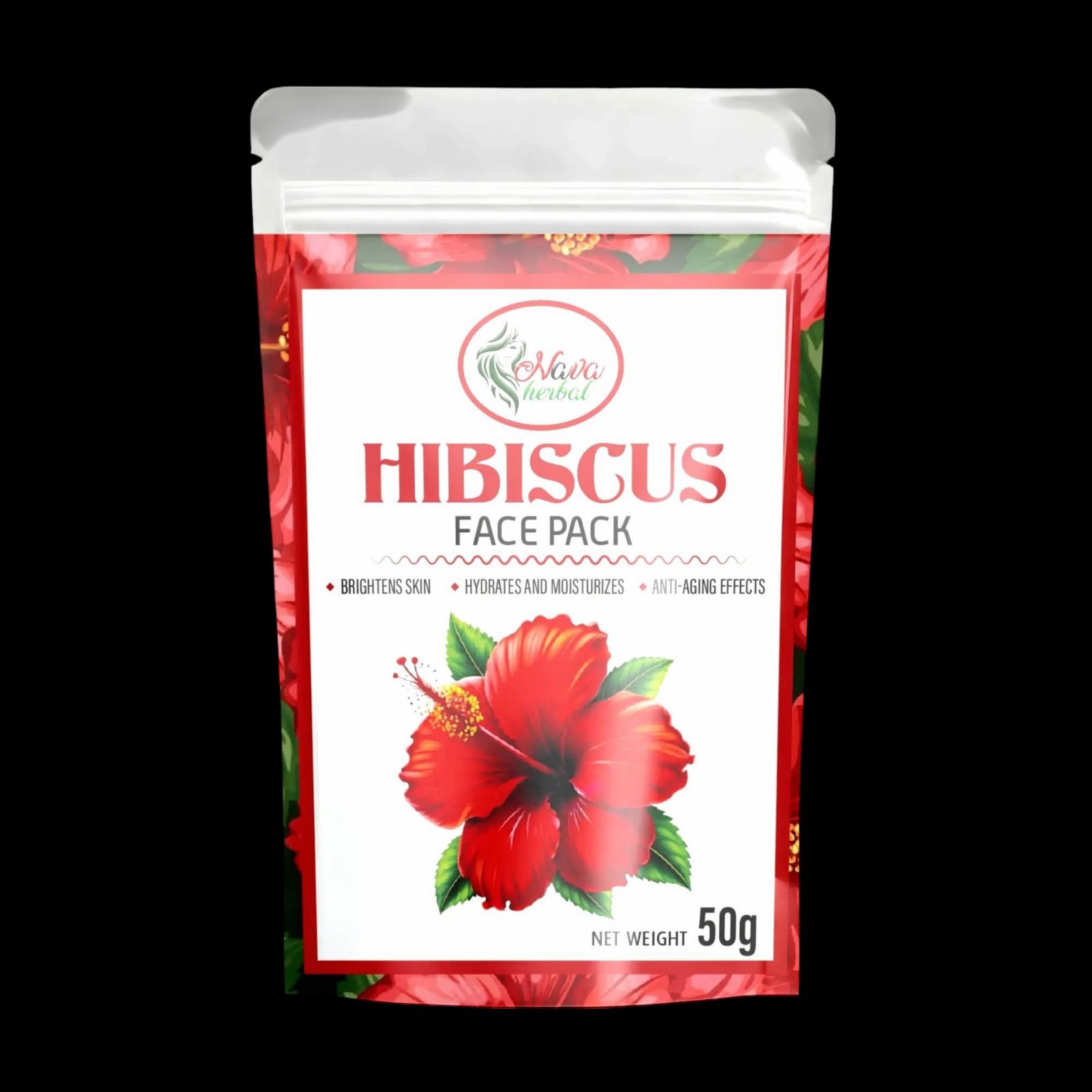 Hibisicus face pack